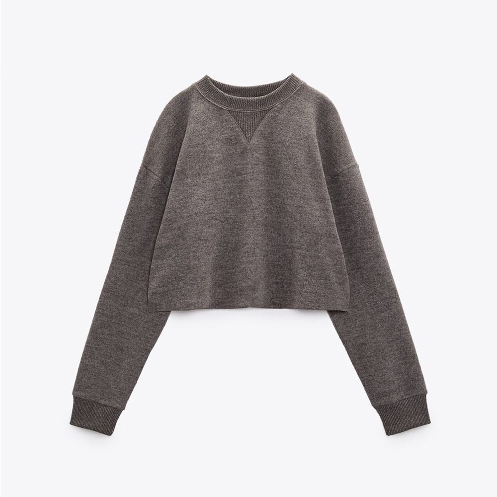 Zara limited edition soft sweatshirt you cannot miss